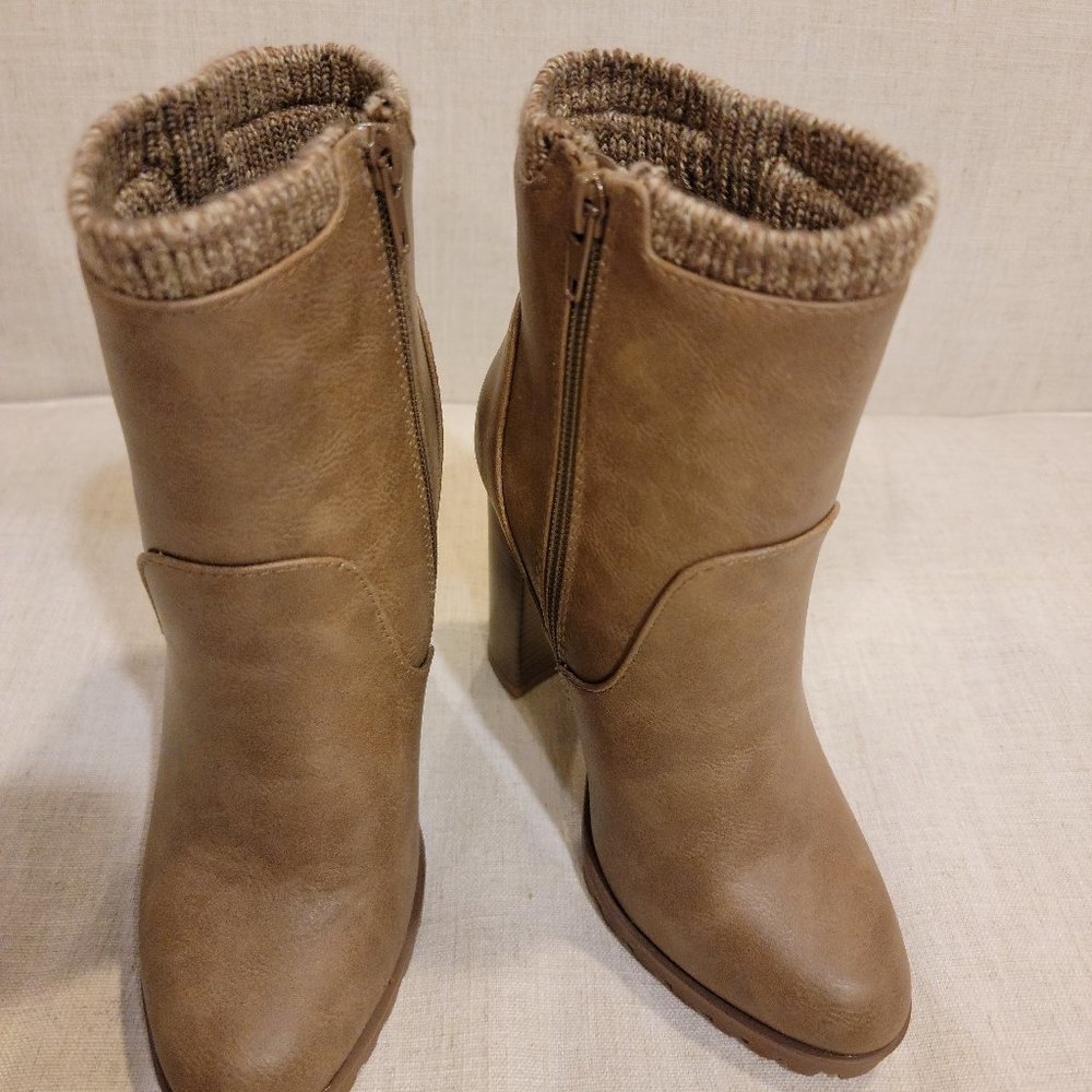 Shoe Dazzle 'Blima' Lug Sole Bootie